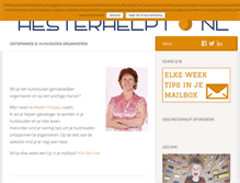 Tablet Screenshot of hesterhelpt.nl